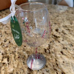 Lolita Princess Wine Glass Ornament